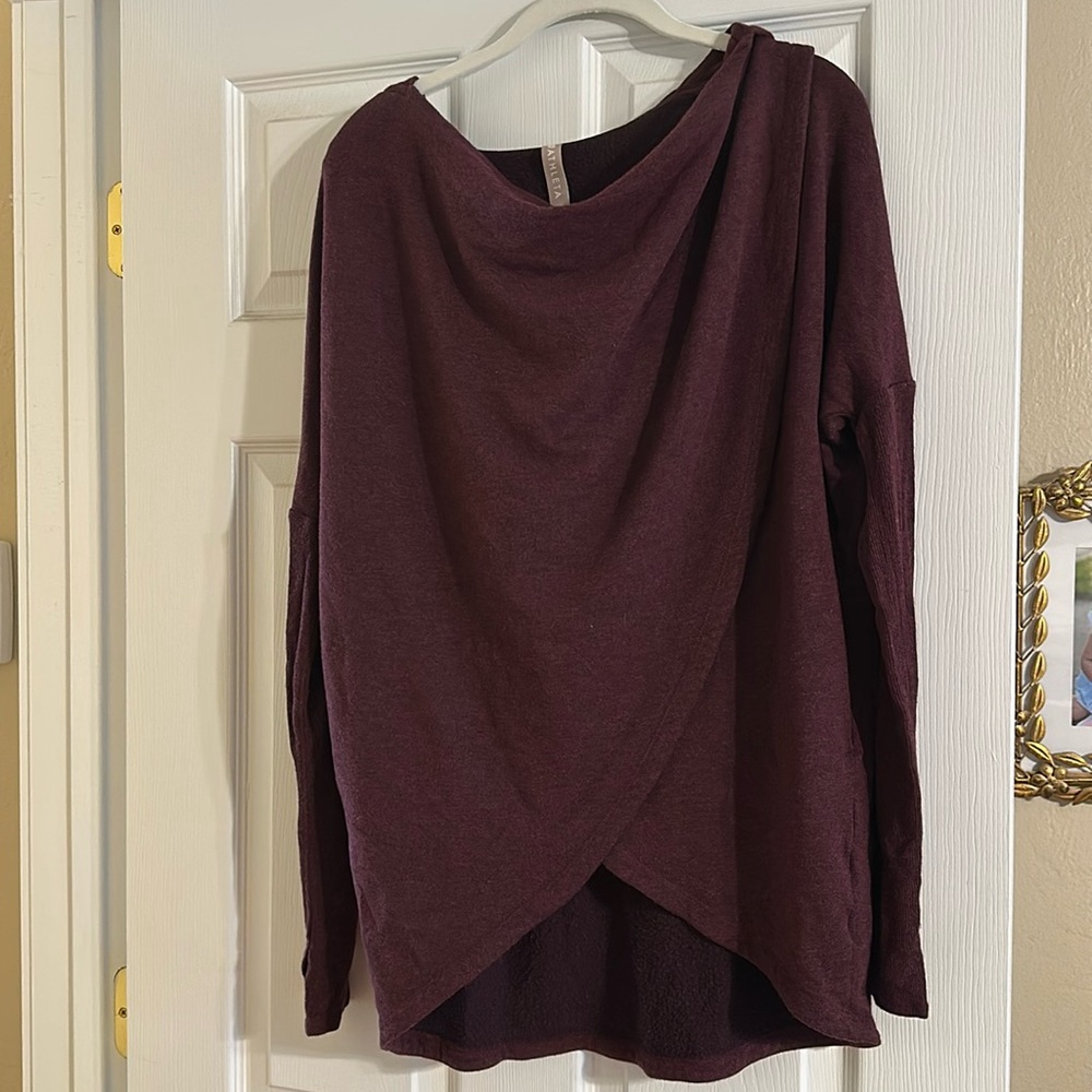 Athleta Drapey Hooded Sweatshirt